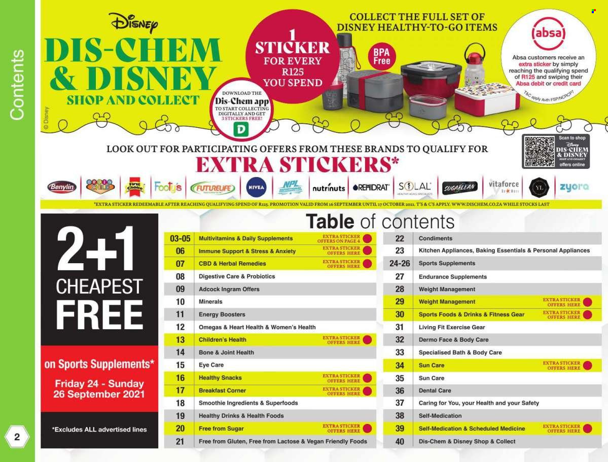 Dis-Chem specials - 16/09/2021 - 17/10/2021. Page 2