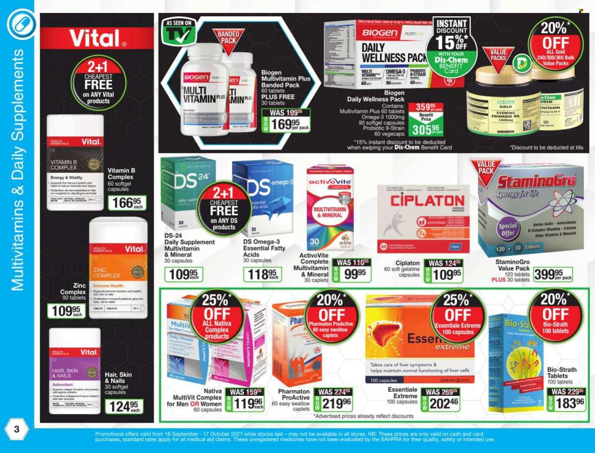 Dis-Chem specials - 16/09/2021 - 17/10/2021. Page 3