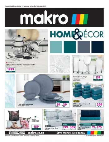 Makro catalogue  - 09.19.2021 - 10.11.2021.