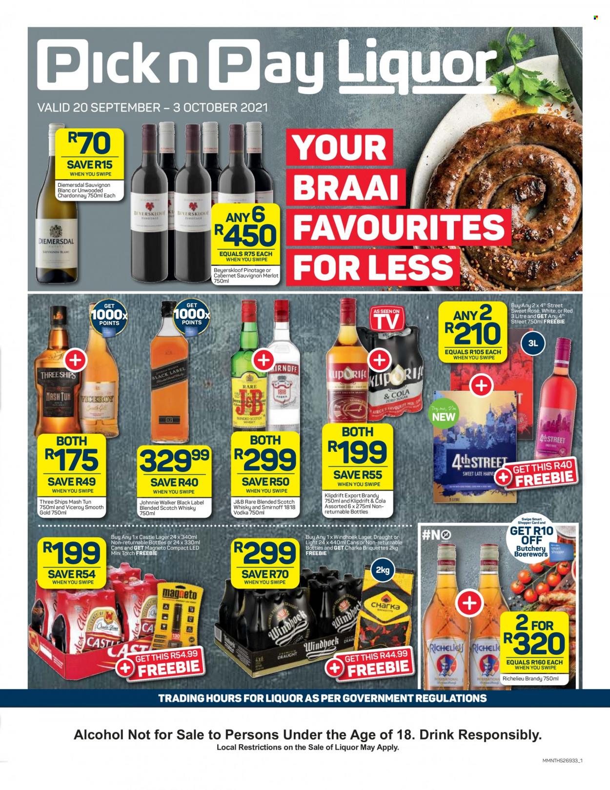 Pick n Pay specials - 20/09/2021 - 03/10/2021. Page 1