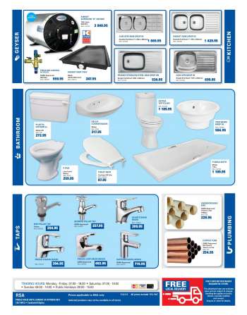 BATHROOM deals - CASHBUILD • Today's offer from specials
