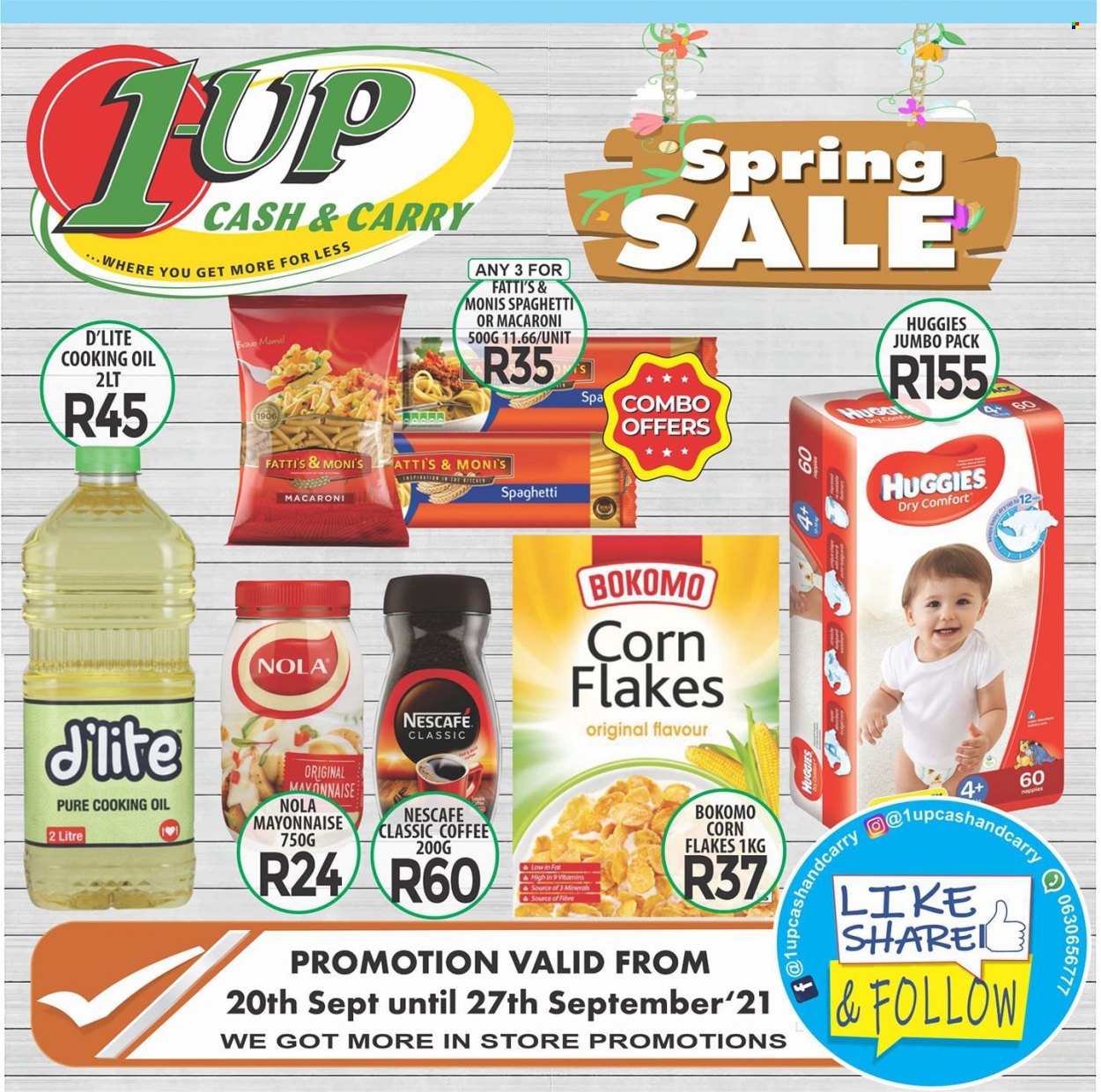 1UP Cash & Carry specials - 20/09/2021 - 27/09/2021. Page 1