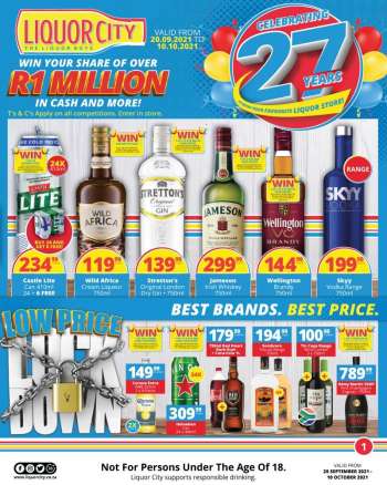 Liquor City catalogue  - 09.20.2021 - 10.10.2021.