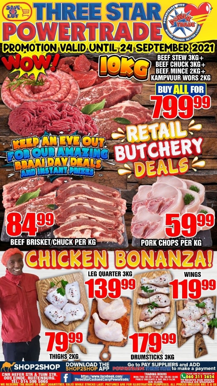 Three Star Cash and Carry specials - 20/09/2021 - 24/09/2021. Page 1
