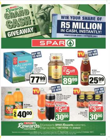 SPAR catalogue  - 09.21.2021 - 10.03.2021.