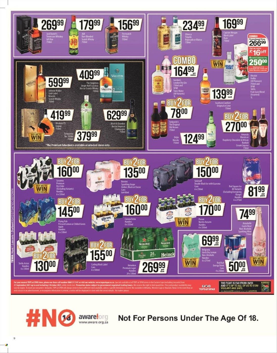 SPAR specials - 21/09/2021 - 03/10/2021. Page 9