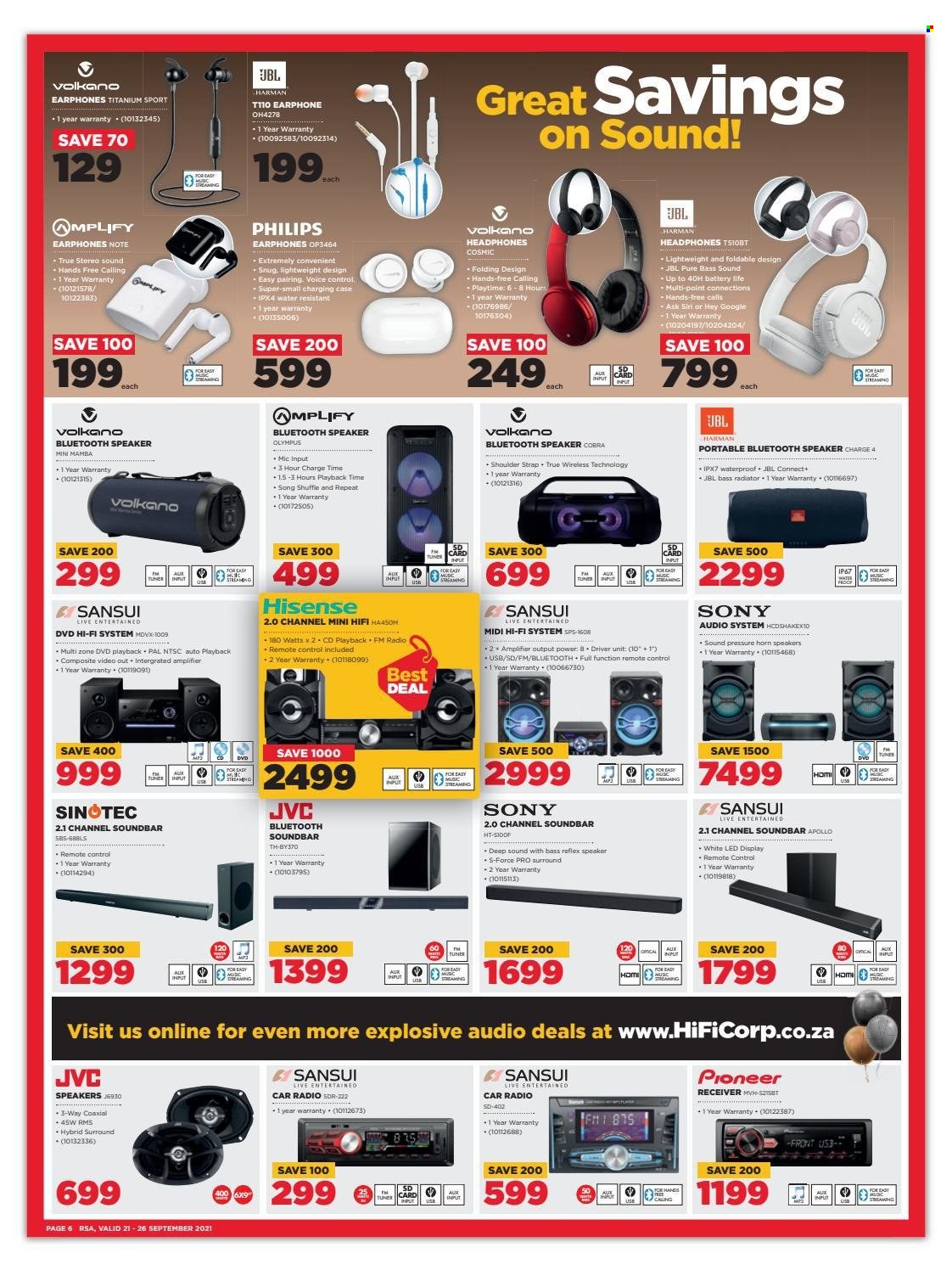 HiFi Corp specials - 21/09/2021 - 26/09/2021. Page 6