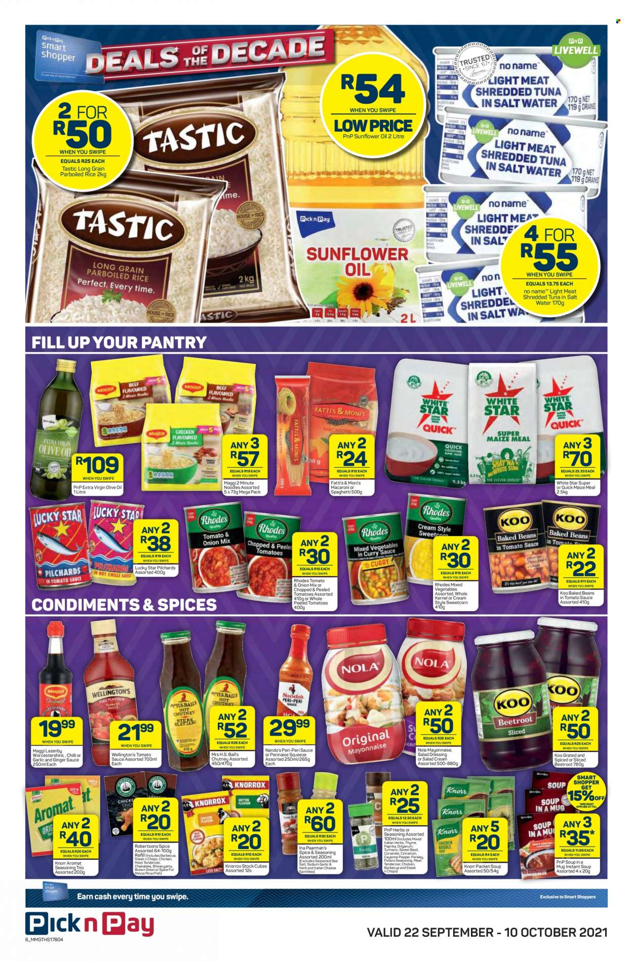 Pick n Pay specials - 22/09/2021 - 10/10/2021. Page 6