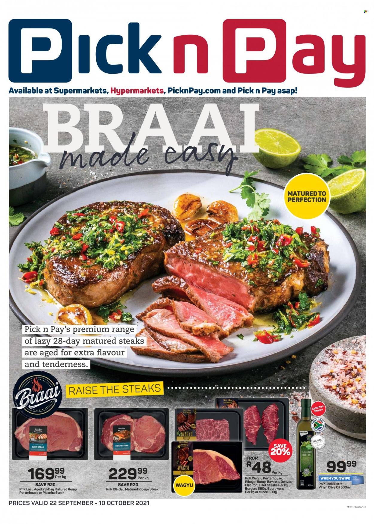 Pick n Pay specials - 22/09/2021 - 10/10/2021. Page 1