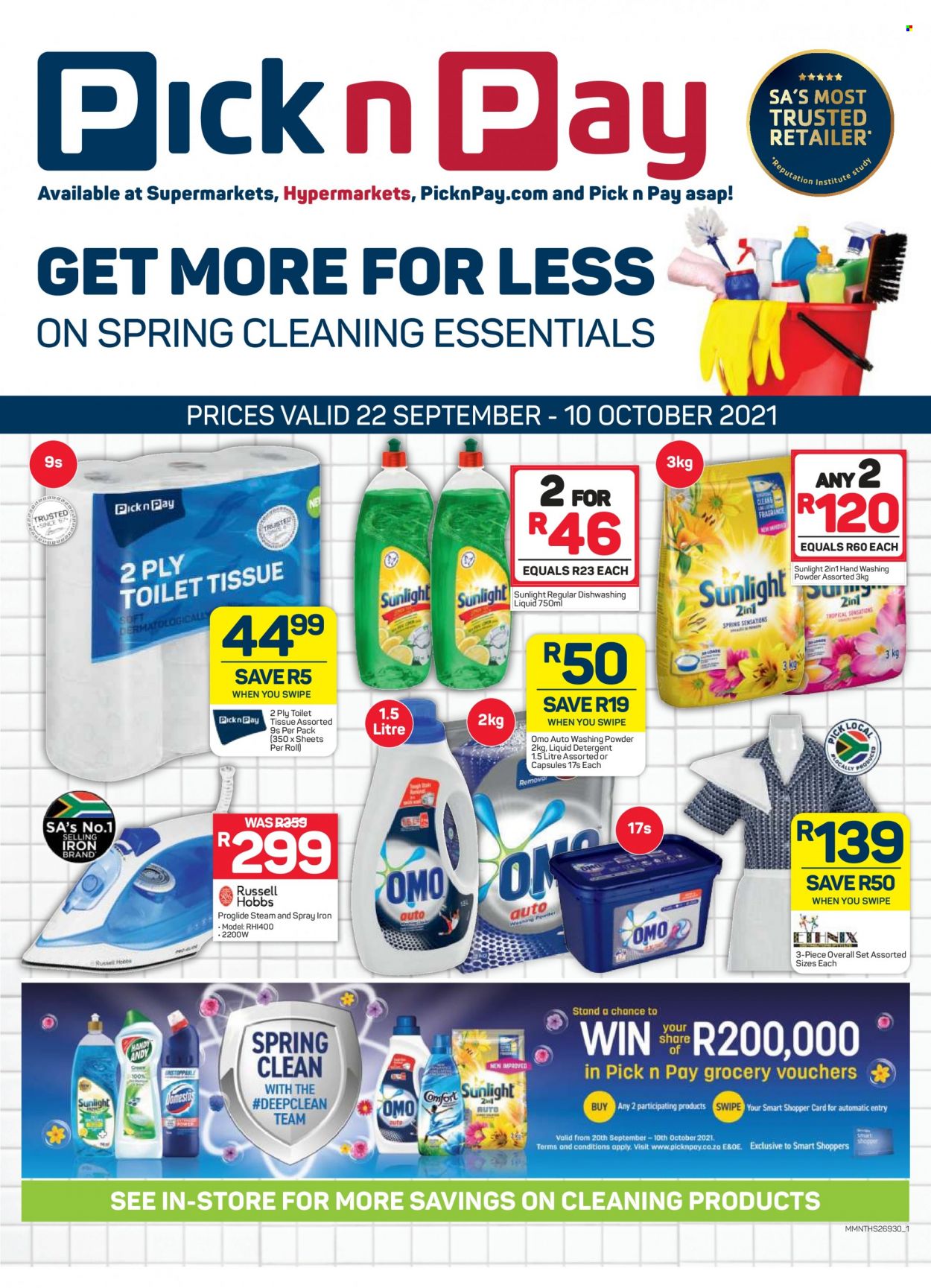 Pick n Pay specials - 22/09/2021 - 10/10/2021. Page 1