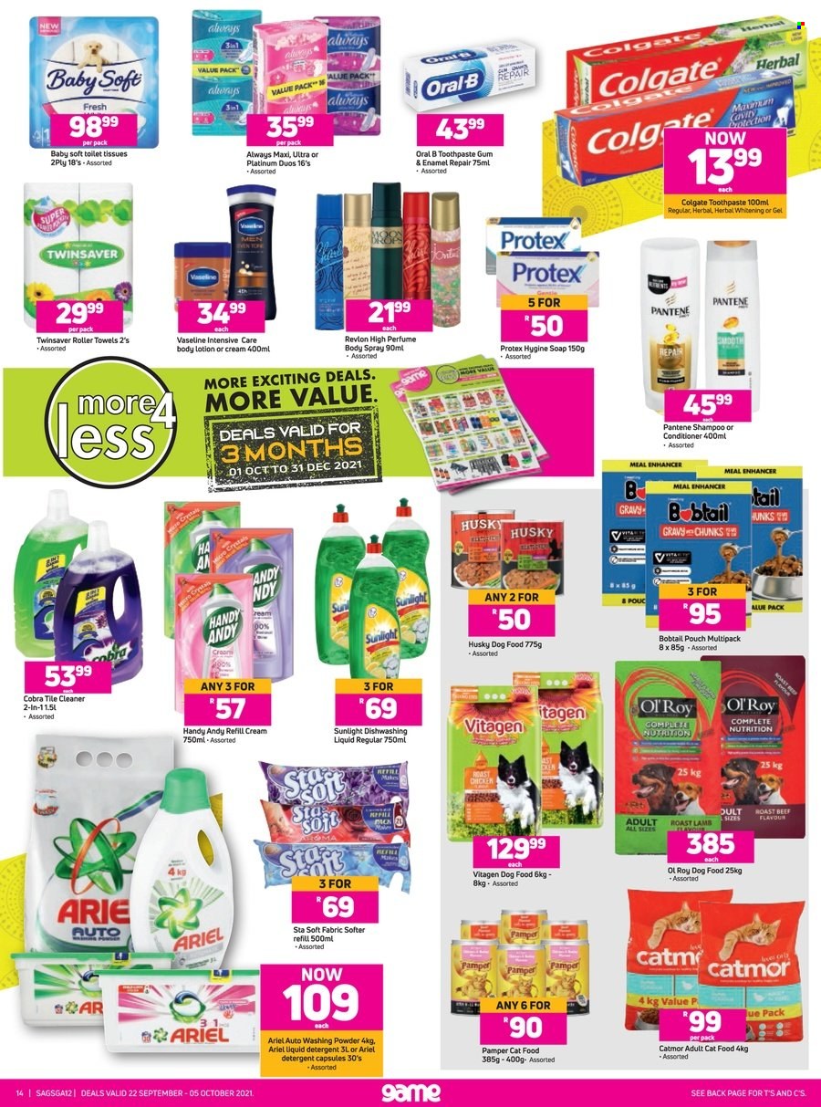 Game specials - 22/09/2021 - 05/10/2021. Page 1