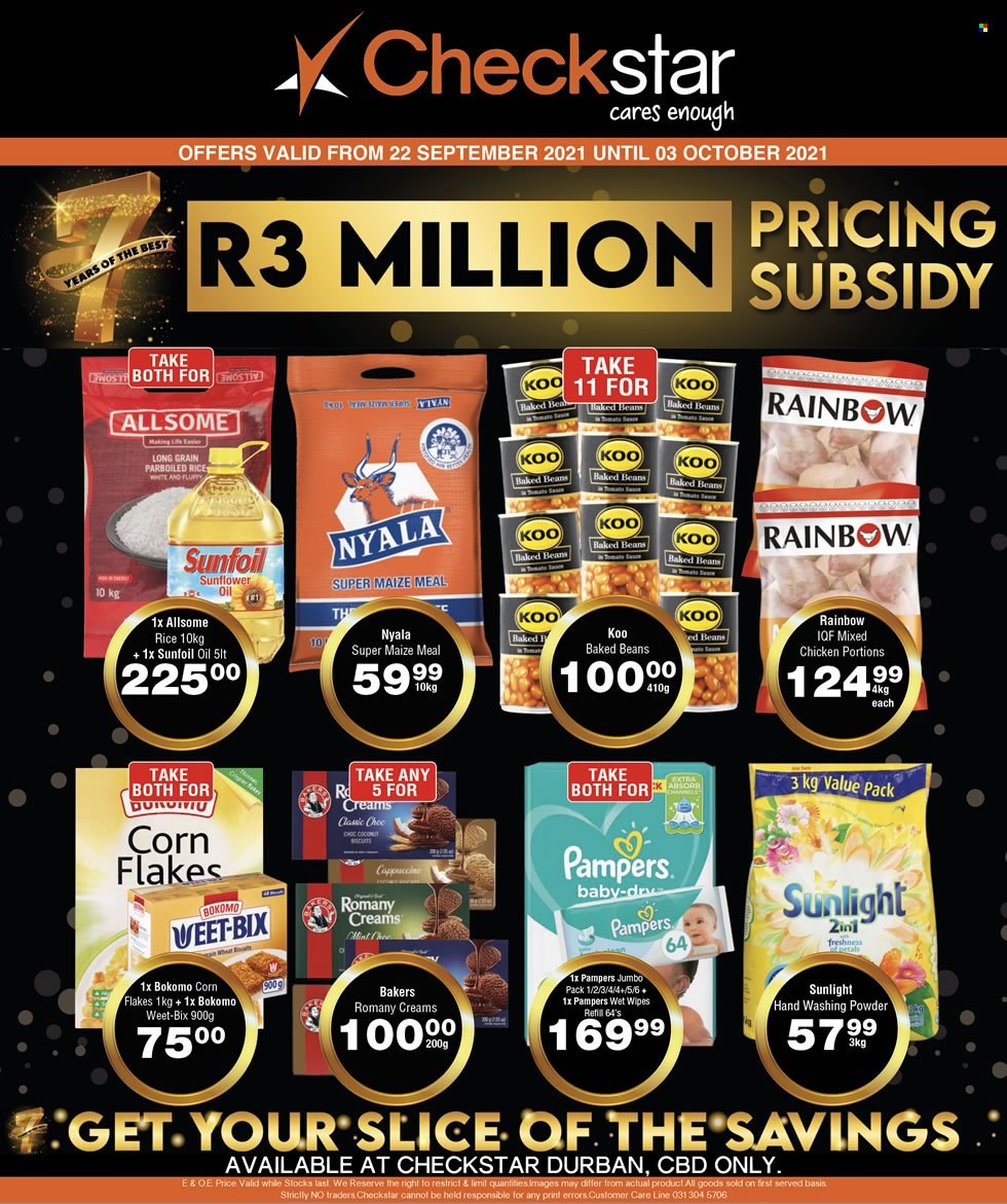 Checkstar specials - 22/09/2021 - 03/10/2021. Page 1