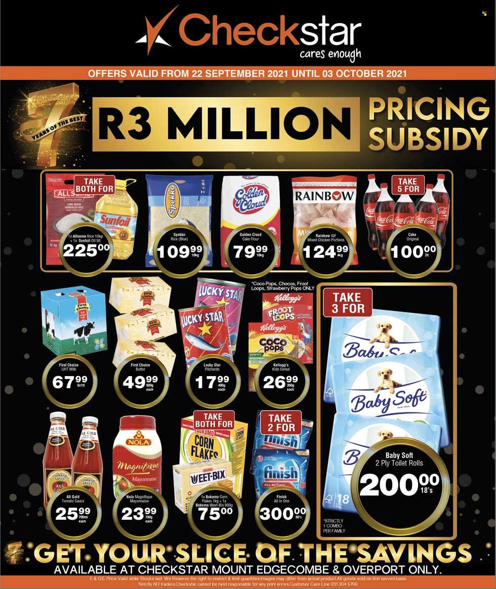 Checkstar specials - 22/09/2021 - 03/10/2021. Page 1