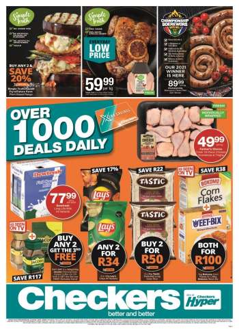 Checkers catalogue  - 22/09/2021 - 10/10/2021.