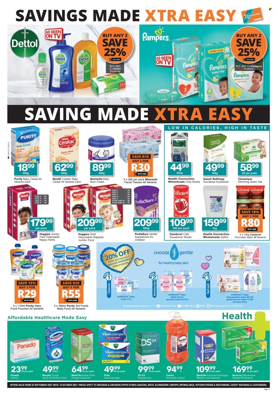 Checkers specials - 22/09/2021 - 10/10/2021. Page 11