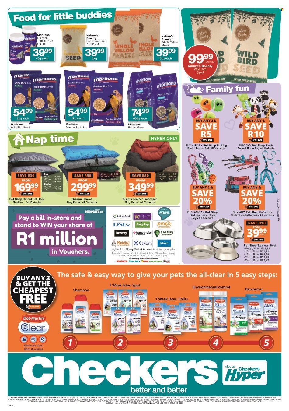 Checkers specials - 22/09/2021 - 10/10/2021. Page 16