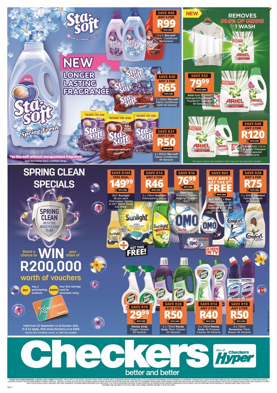 Checkers specials - 22/09/2021 - 10/10/2021. Page 17