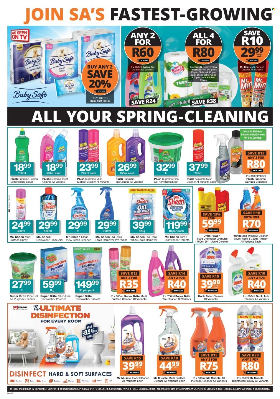 Checkers specials - 22/09/2021 - 10/10/2021. Page 18
