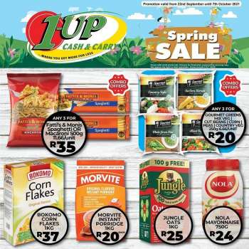 1UP Cash & Carry catalogue  - 22/09/2021 - 07/10/2021.