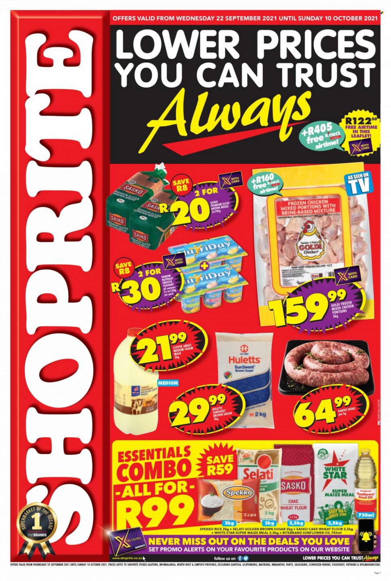 Shoprite specials - 22/09/2021 - 10/10/2021. Page 1