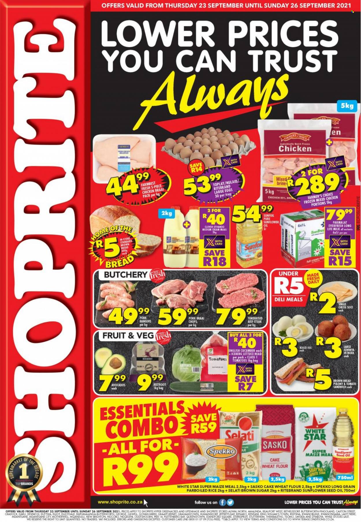 Shoprite specials - 23/09/2021 - 26/09/2021. Page 1
