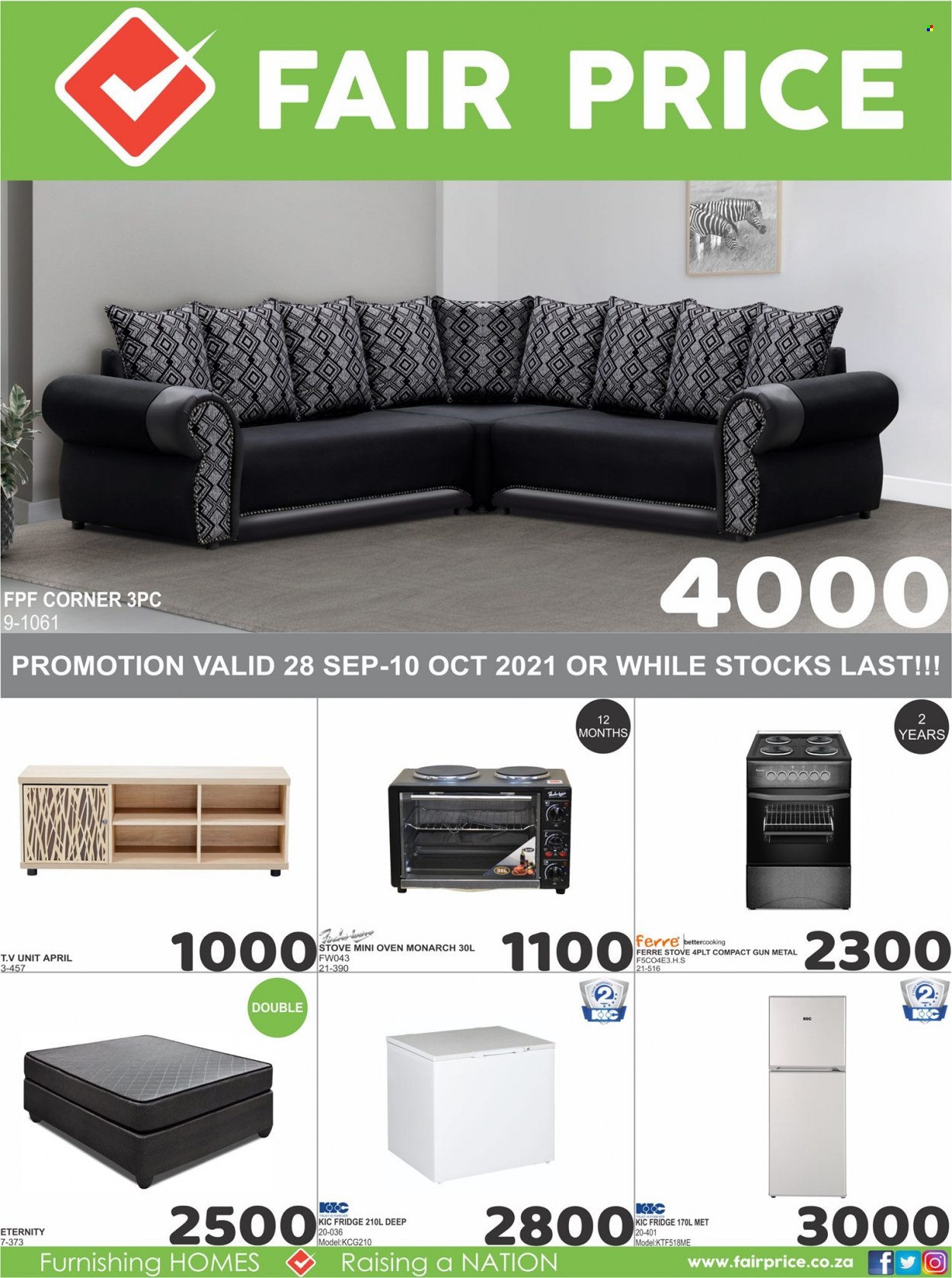 Fair Price specials - 28/09/2021 - 10/10/2021. Page 1