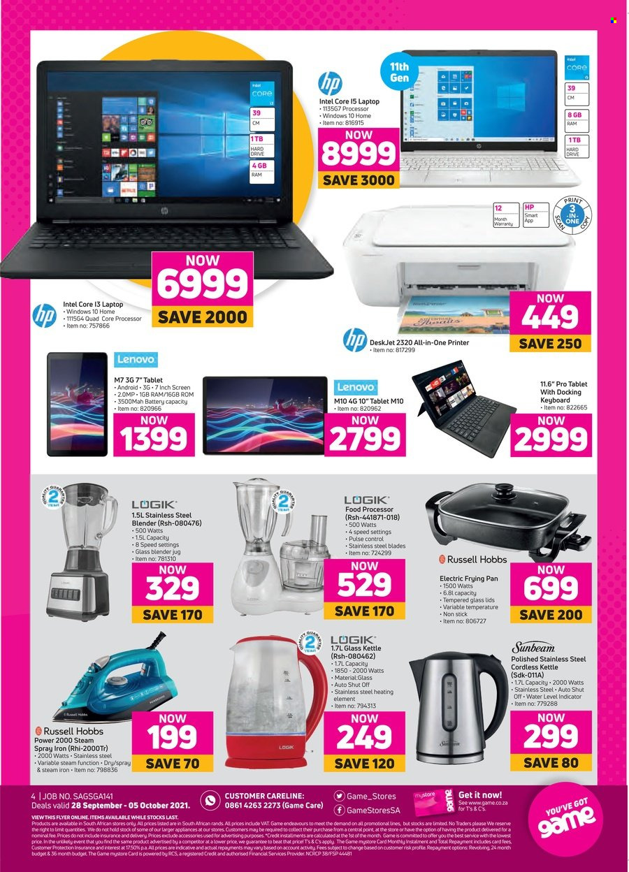 Game specials - 28/09/2021 - 05/10/2021. Page 4