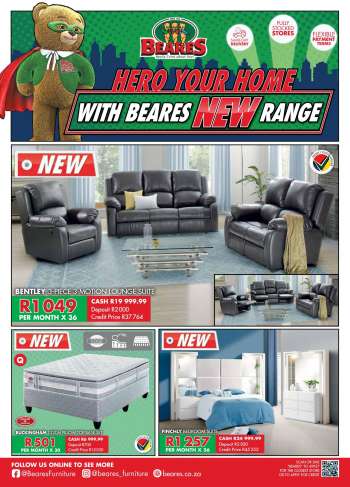 Beares catalogue  - 27/09/2021 - 31/10/2021.