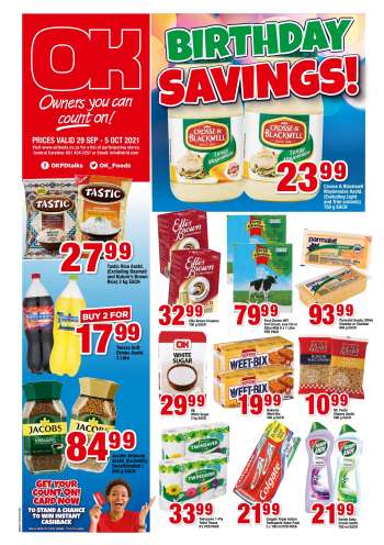 OK Foods catalogue  - 29/09/2021 - 05/10/2021.