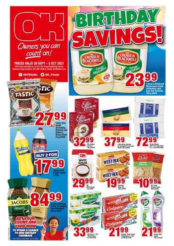 OK Foods catalogue  - 29/09/2021 - 05/10/2021.