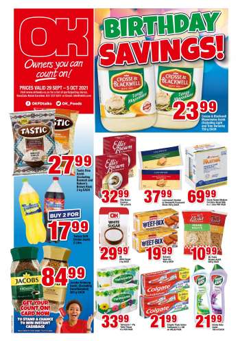 OK Foods catalogue  - 29/09/2021 - 05/10/2021.