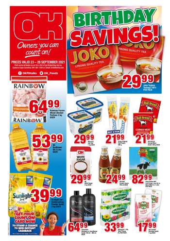 OK Foods catalogue  - 29/09/2021 - 05/10/2021.