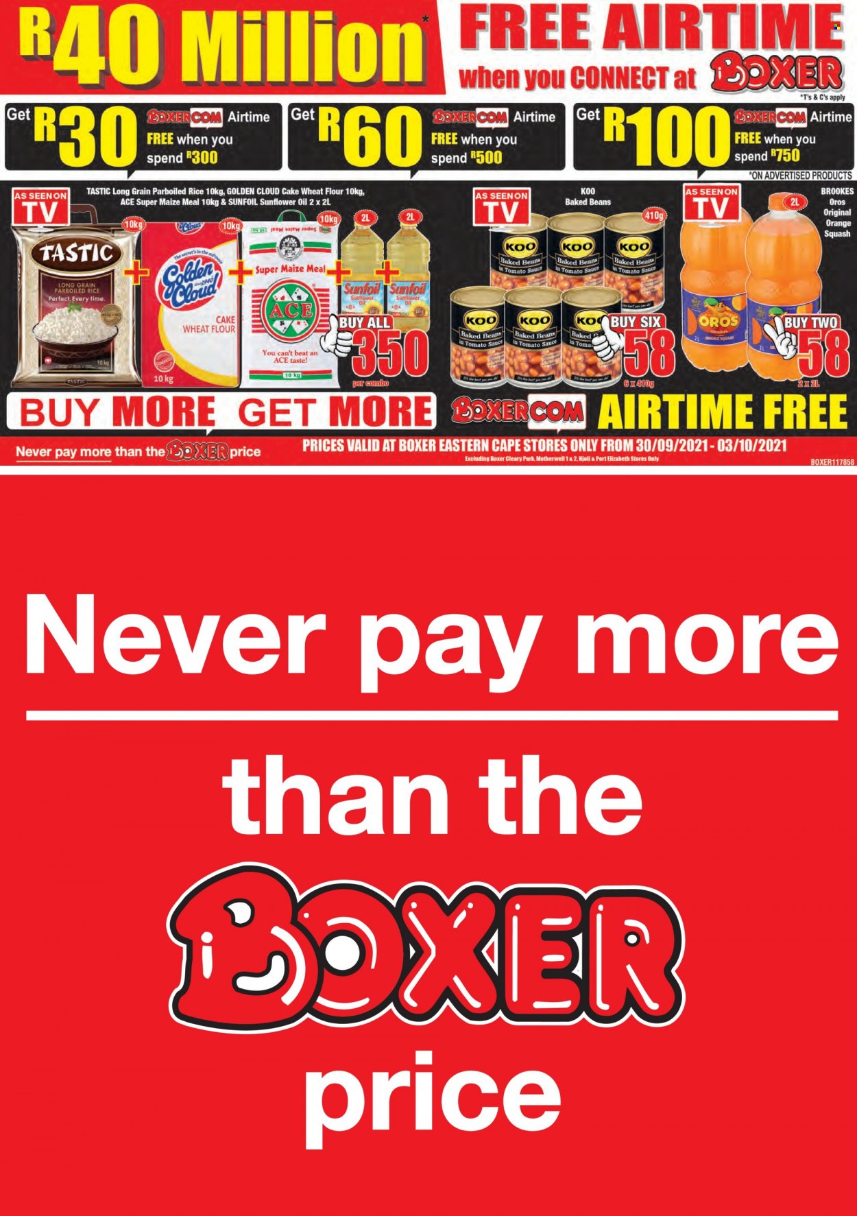 Boxer specials - 30/09/2021 - 03/10/2021. Page 1