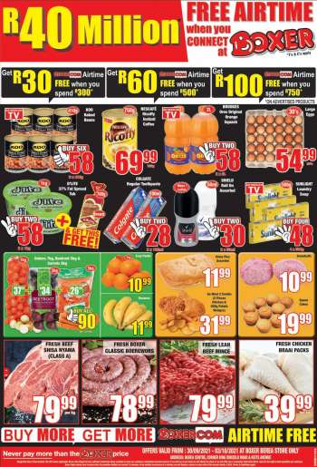 Boxer catalogue  - 30/09/2021 - 03/10/2021.