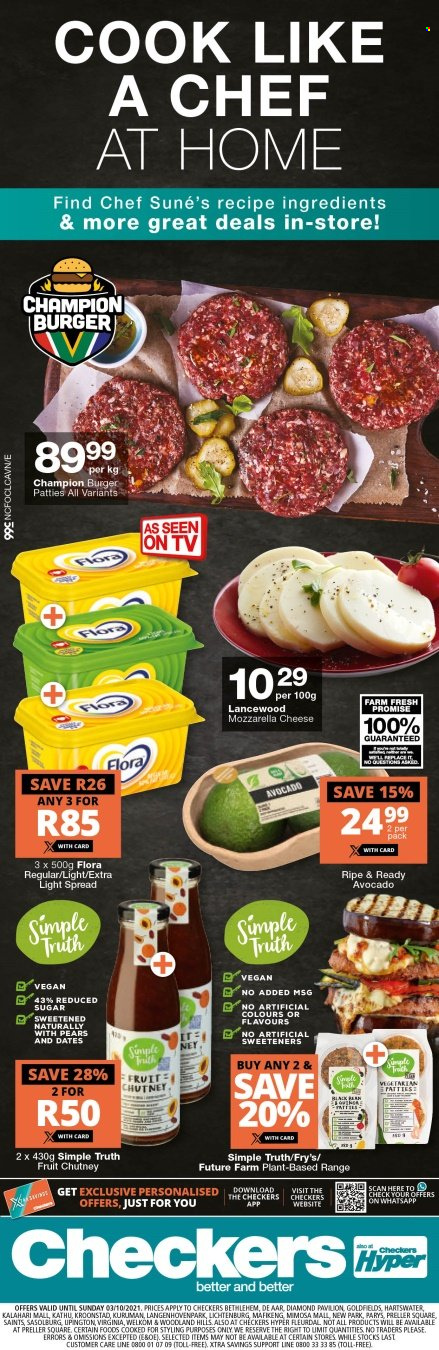 Checkers specials - 30/09/2021 - 03/10/2021. Page 1