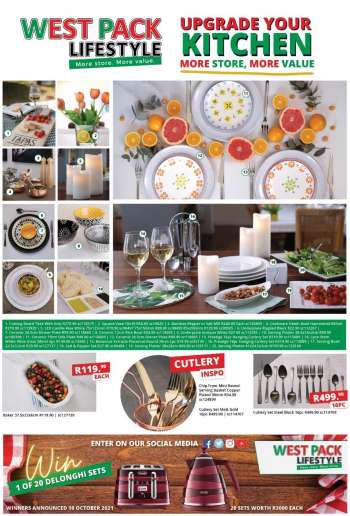 West Pack Lifestyle catalogue  - 21/09/2021 - 10/10/2021.