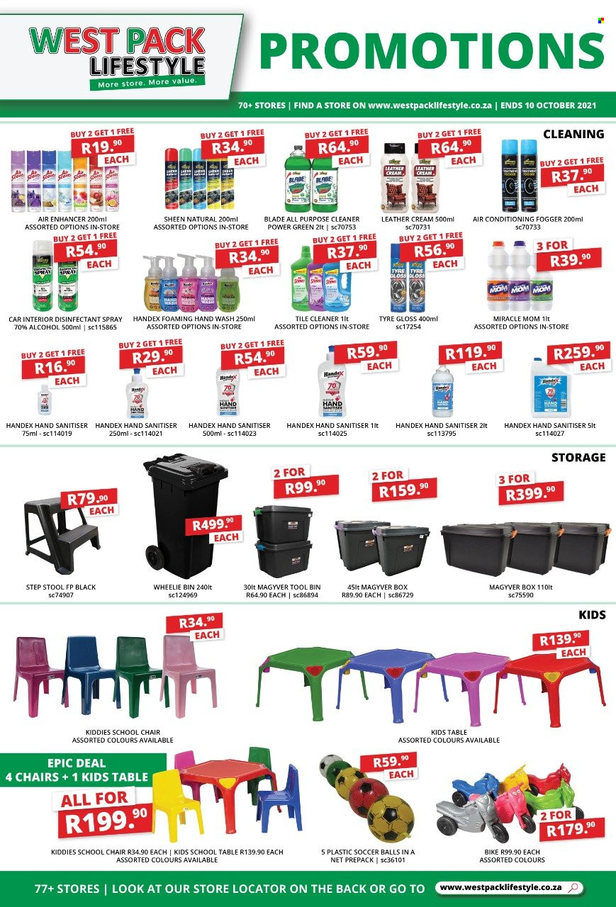West Pack Lifestyle specials - 21/09/2021 - 10/10/2021. Page 2