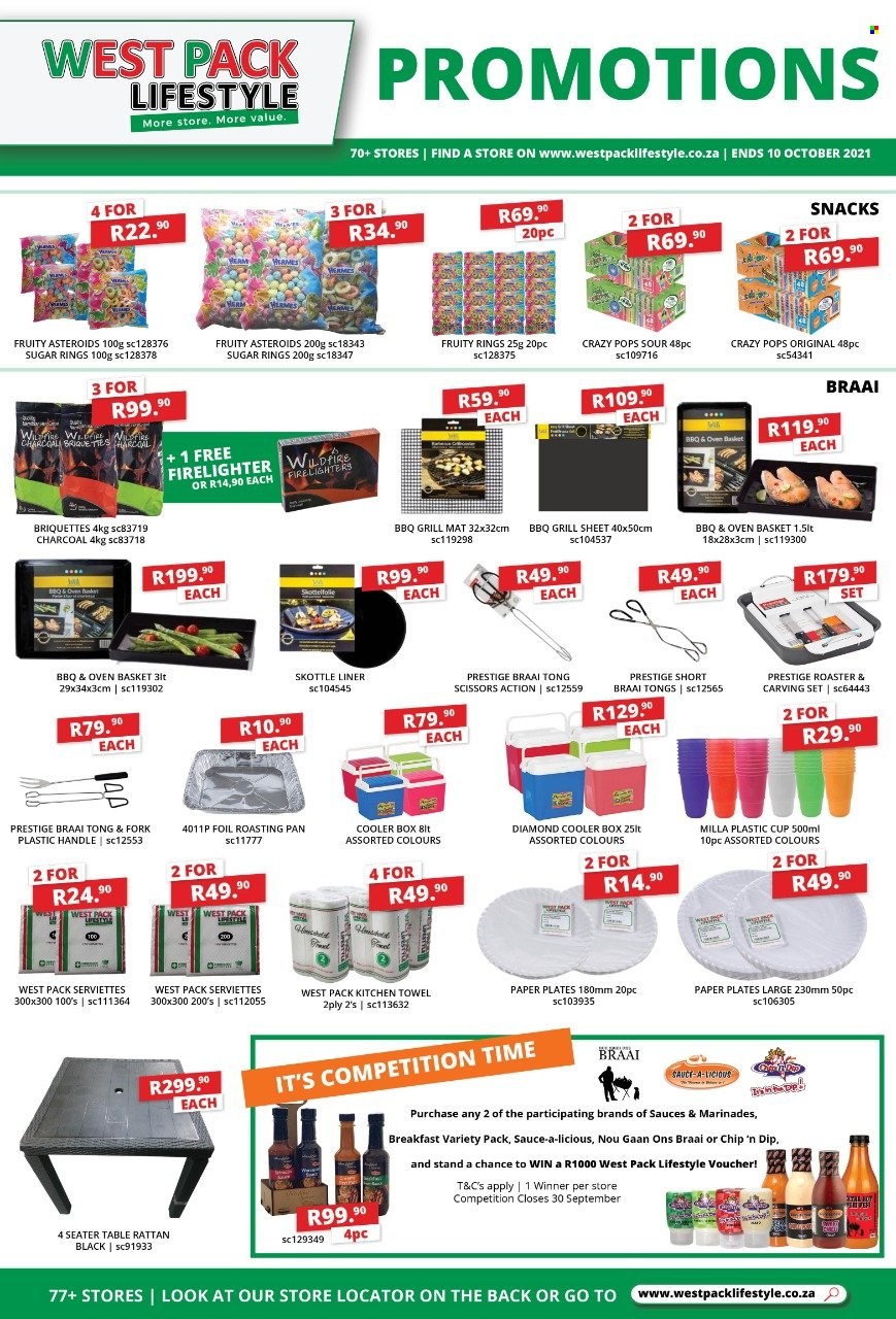 West Pack Lifestyle specials - 21/09/2021 - 10/10/2021. Page 3