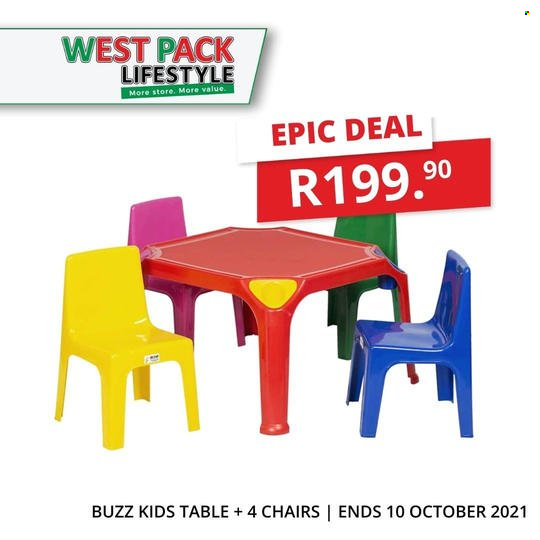 West Pack Lifestyle specials - 21/09/2021 - 10/10/2021. Page 1