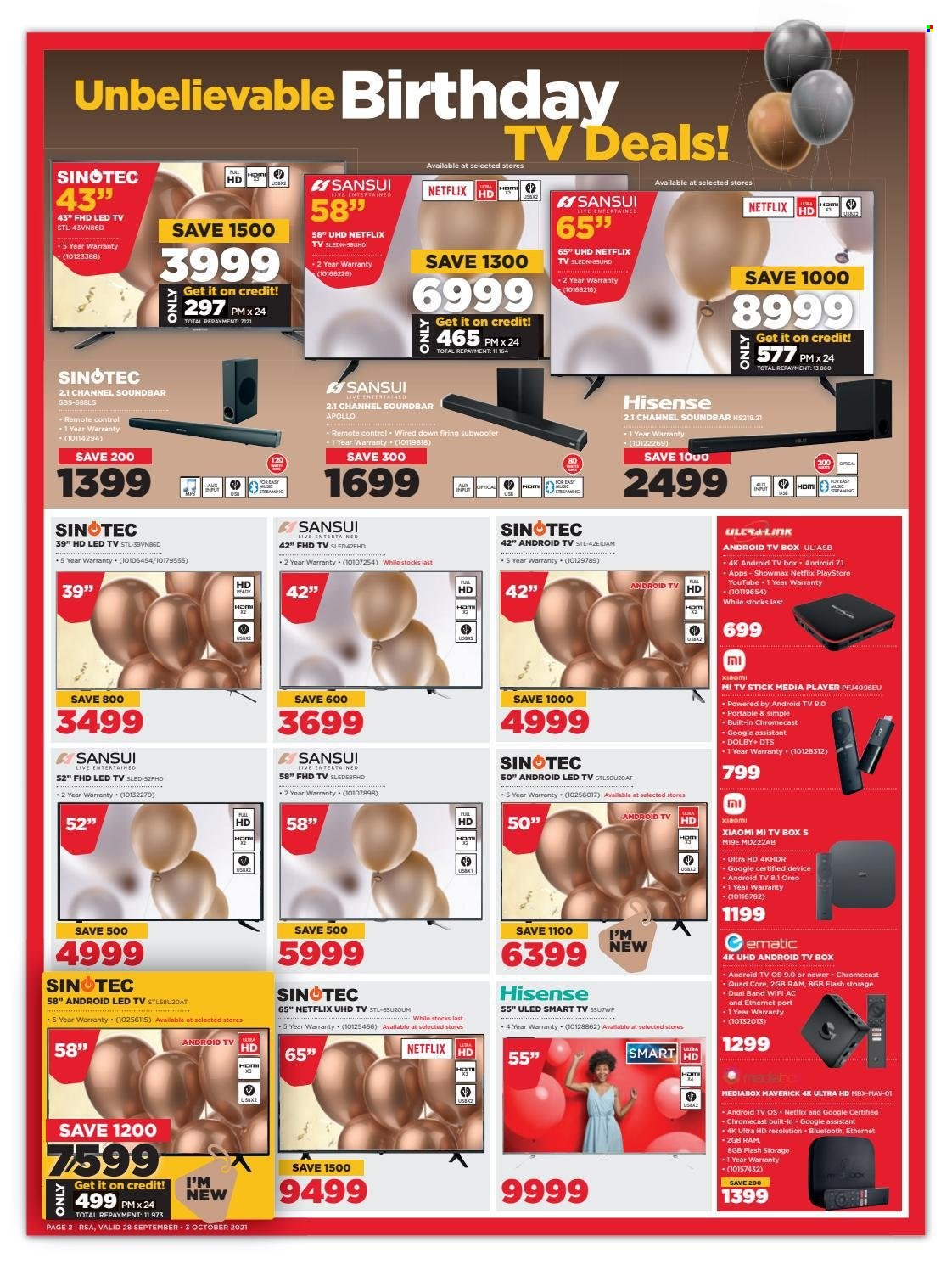HiFi Corp specials - 28/09/2021 - 03/10/2021. Page 2