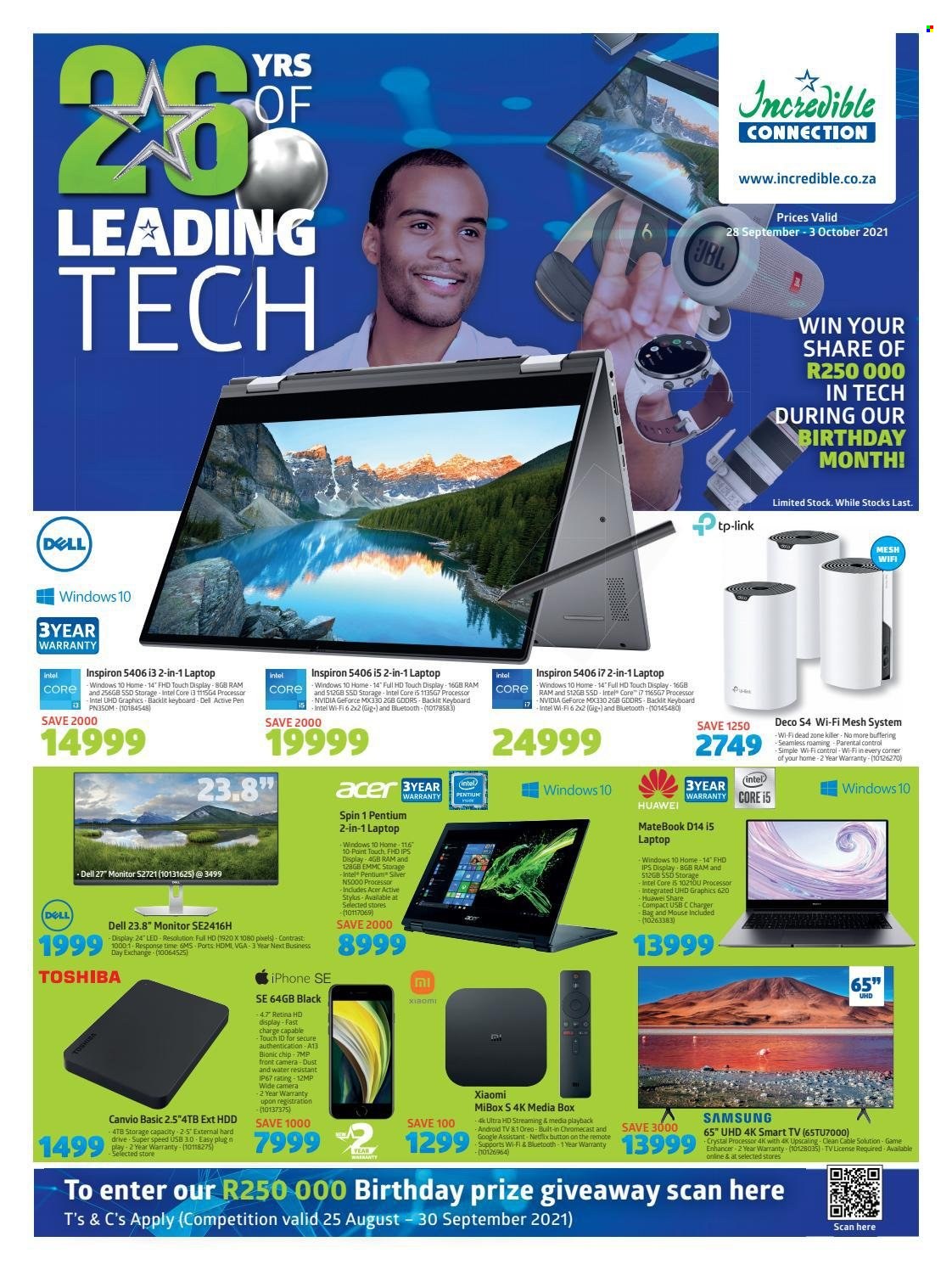 Incredible Connection specials - 28/09/2021 - 03/10/2021. Page 1