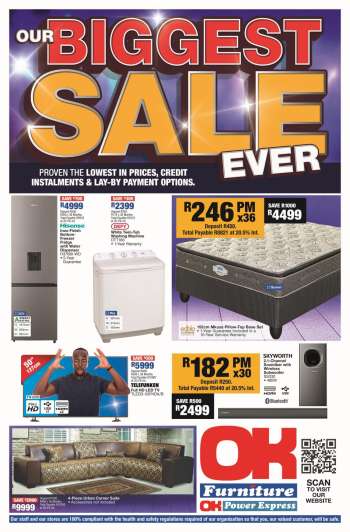 OK Furniture catalogue  - 27/09/2021 - 10/10/2021.