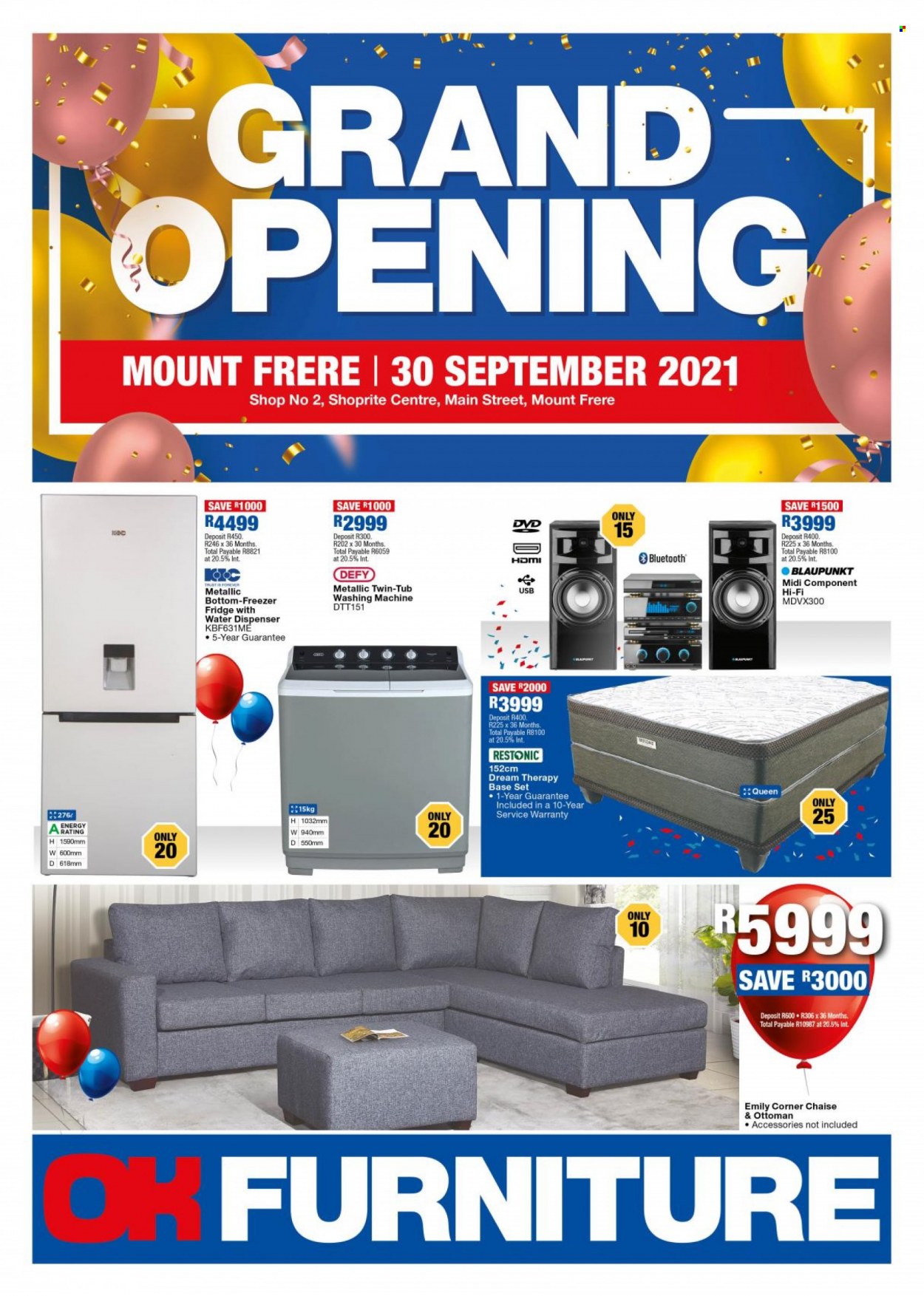 OK Furniture specials. Page 1