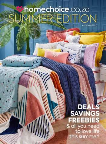 HomeChoice catalogue  - 01/10/2021 - 31/10/2021.