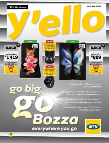 MTN catalogue  - 01/10/2021 - 31/10/2021.