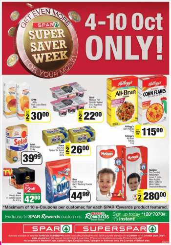 SPAR catalogue  - 04/10/2021 - 10/10/2021.