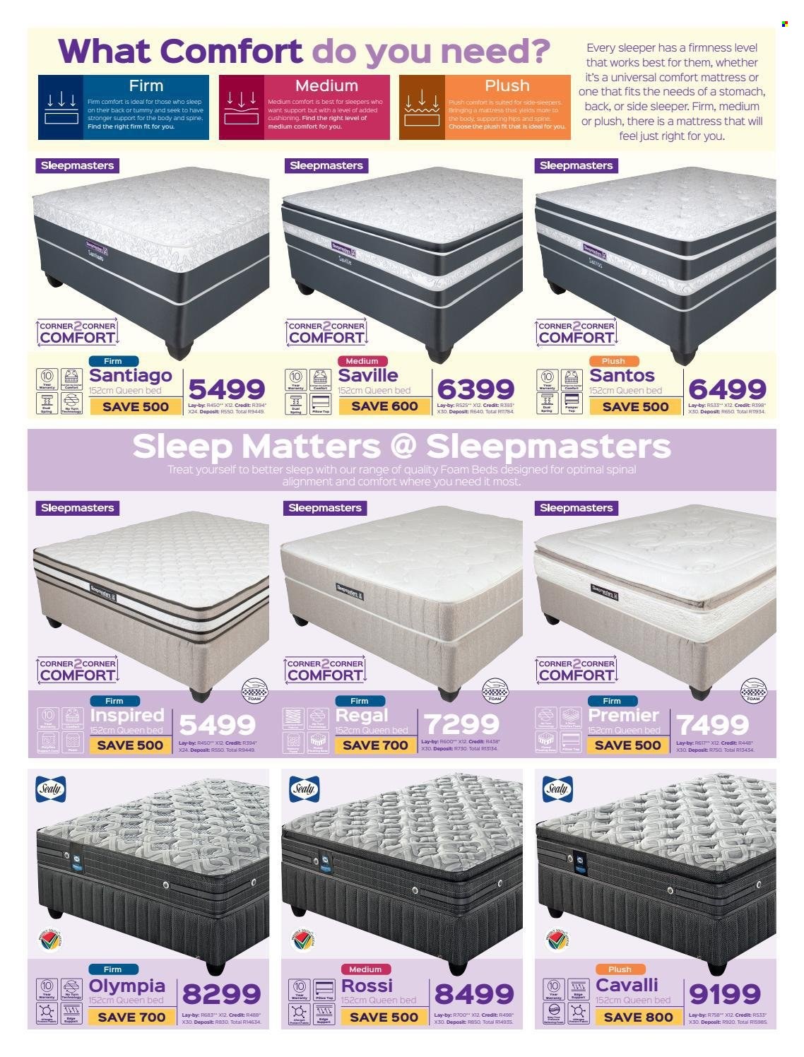 Sleepmasters specials - 04/10/2021 - 31/10/2021. Page 2