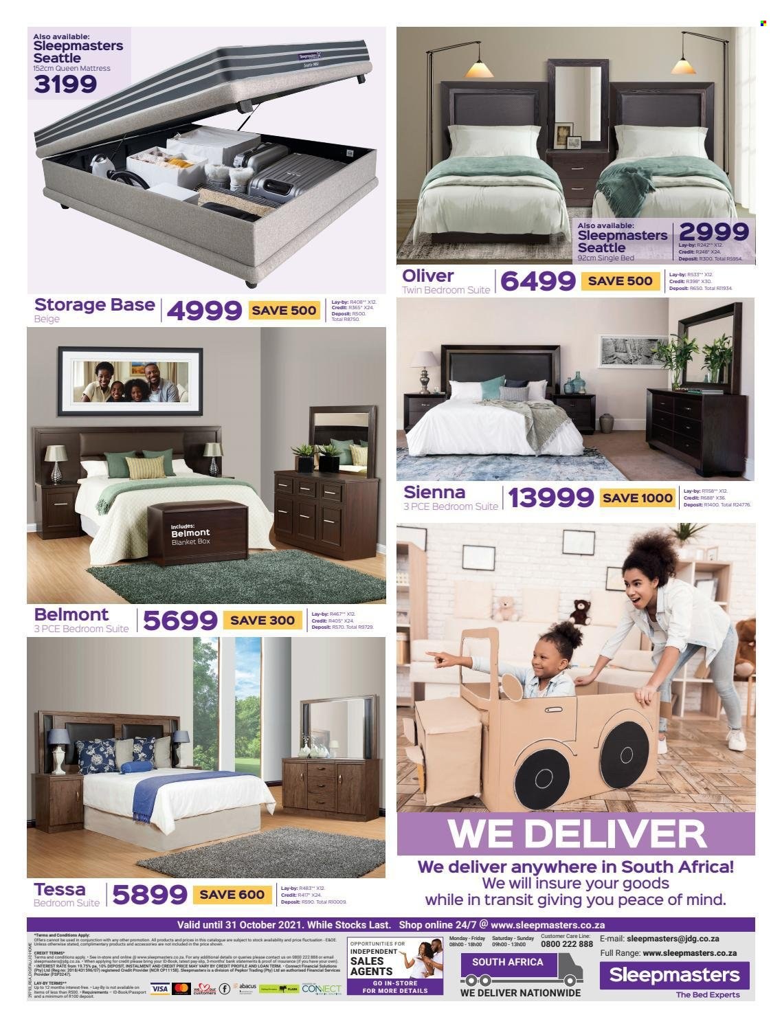 Sleepmasters specials - 04/10/2021 - 31/10/2021. Page 6