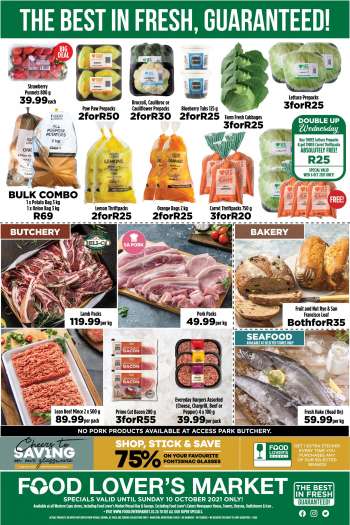Food Lover's Market catalogue  - 06/10/2021 - 10/10/2021.