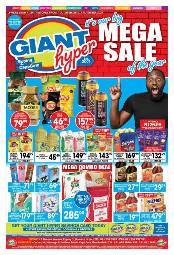 Giant Hyper catalogue  - 07/10/2021 - 07/11/2021.